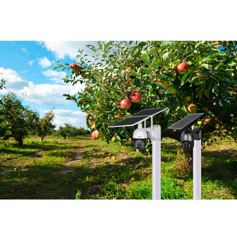 Solarkamera für Obstplantagen