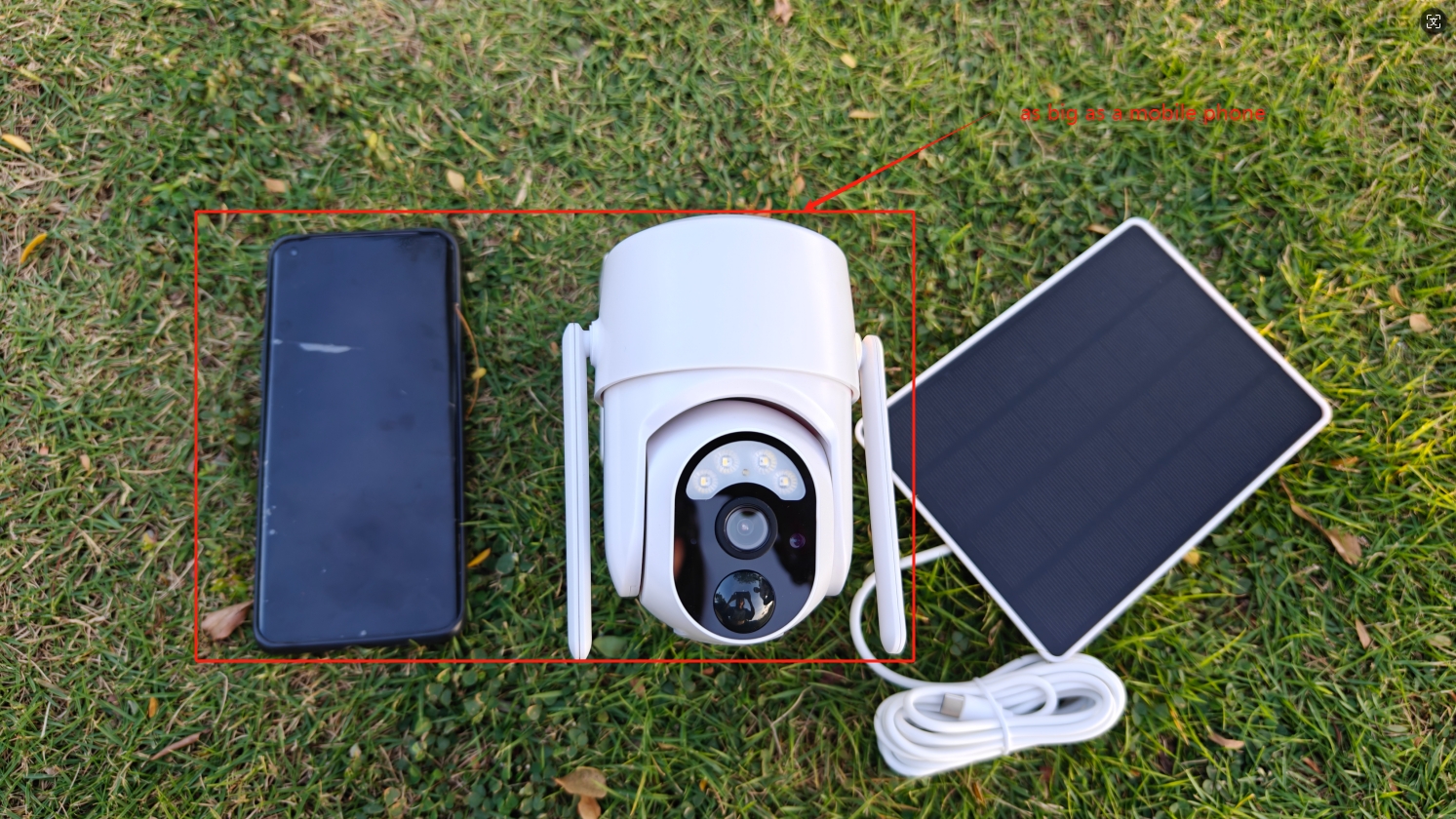 LS VISION small solar camera