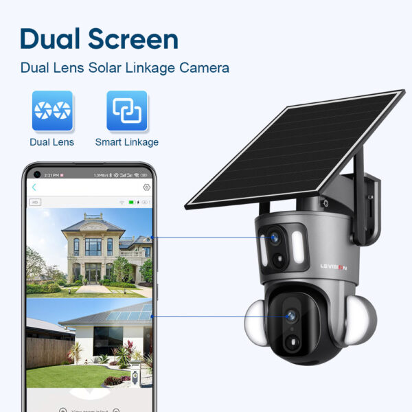 LS-WS20L Solar Camera Dual Lens 9