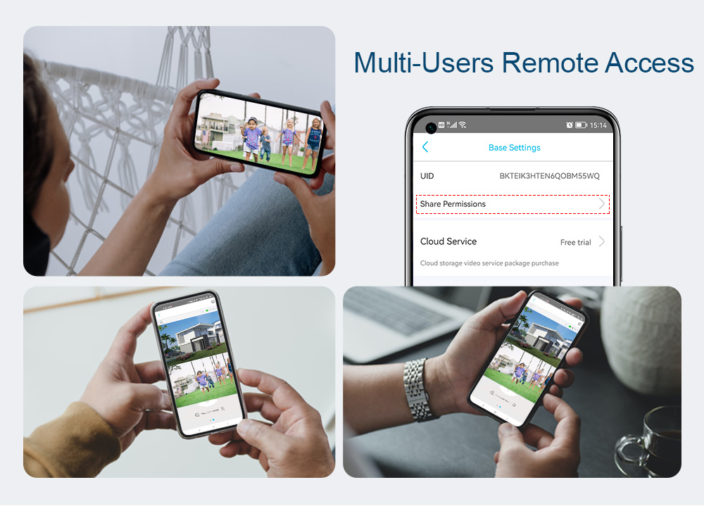 multi-users remote access