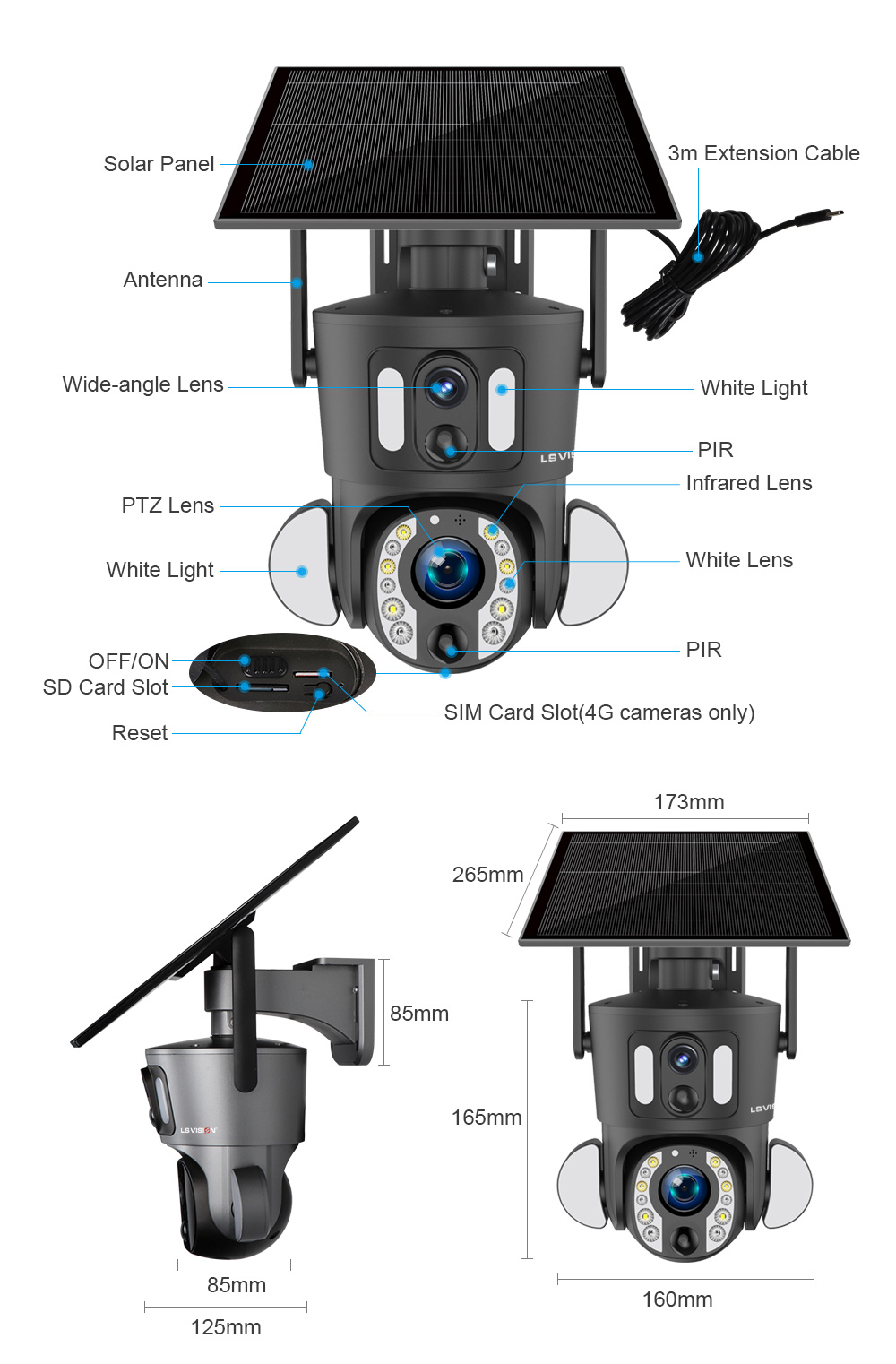 Dual Lens Solar Camera 5