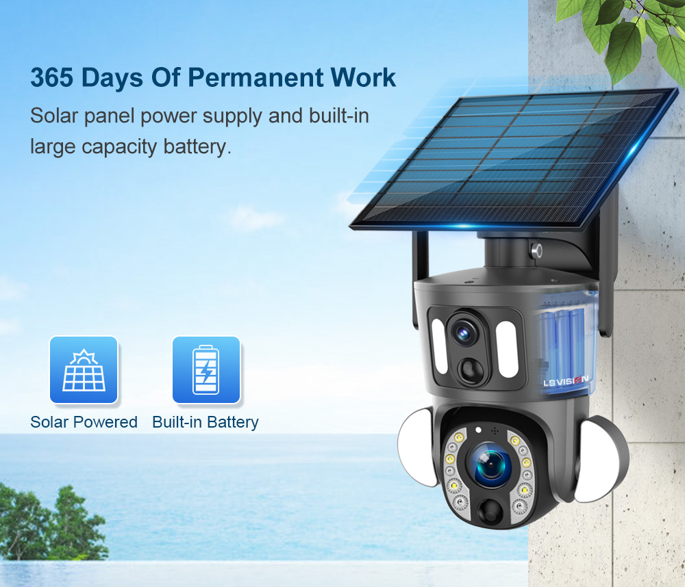 Dual Lens Solar Camera 3