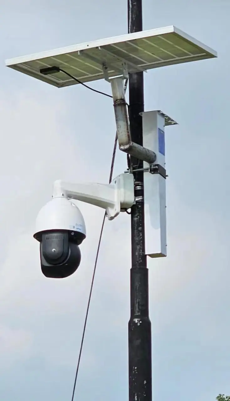 LS VISION-solar security camera system