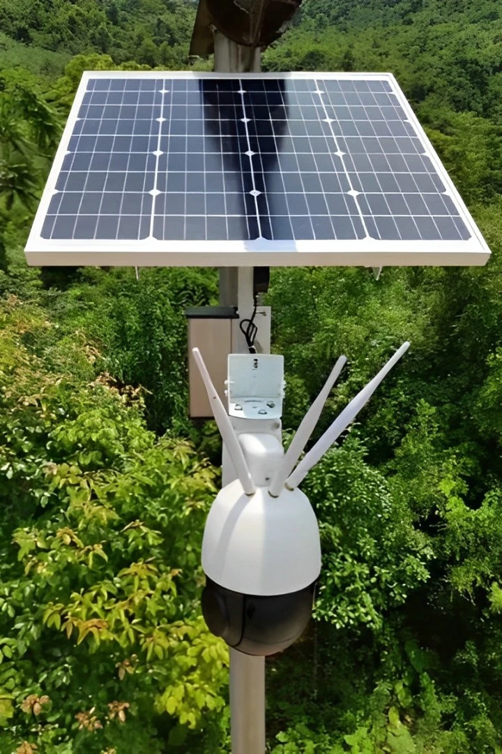 LS VISION - Solar Power surveillance Camera