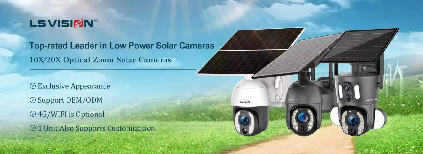 LS VISION -Camera 4G solar