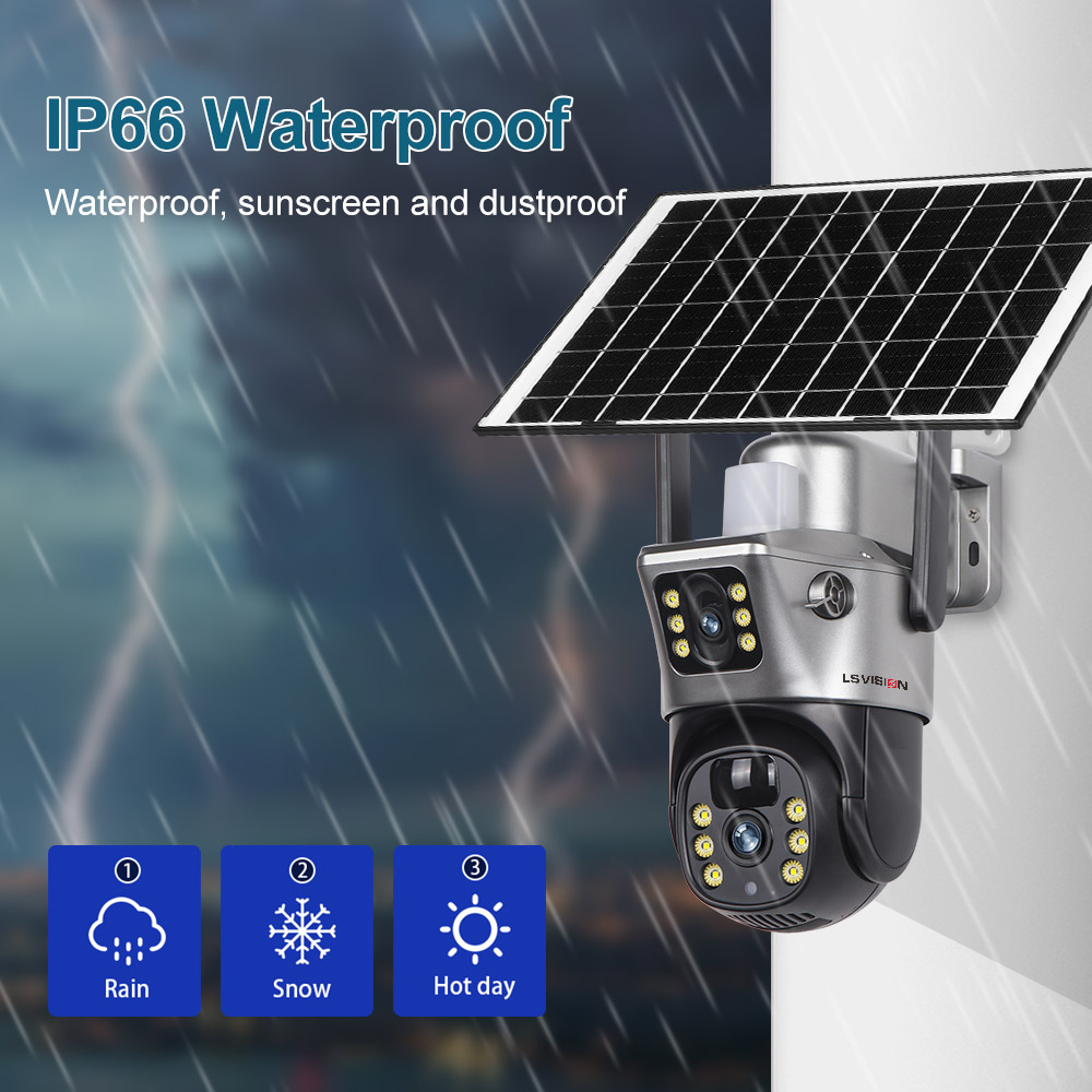 LS VISION-Security solar camera 5