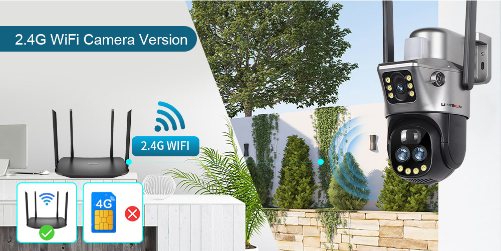 LS VISION-CS3U-2.4G WIFI Camera Version