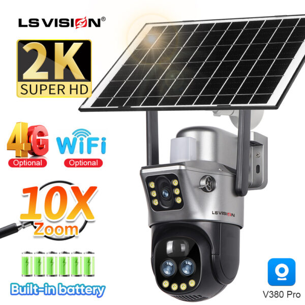 LS VISION-CS3U-4G-10X Solarkamera