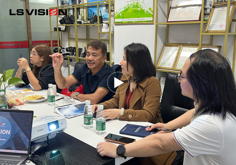 LS VISION-Customer Visit From The Philippines On March 6th