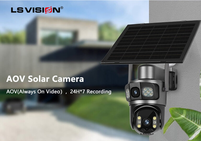 LS VISION-AOV solar camera designed for reliable, off-grid surveillance