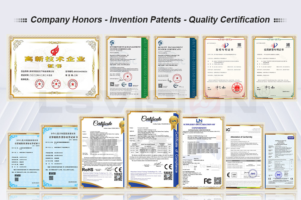 LS VISION-quality assurance and certifications for reliable security products