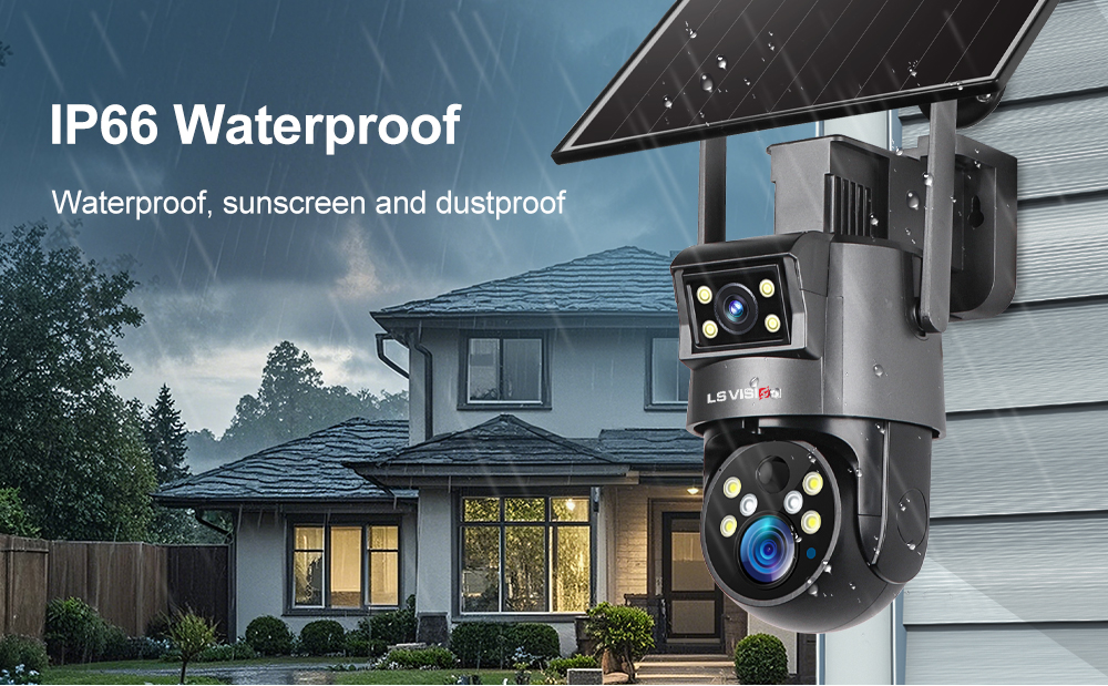 LS VISION-UBox Series Solar Camera LS-4GS23-IP66 Waterproof