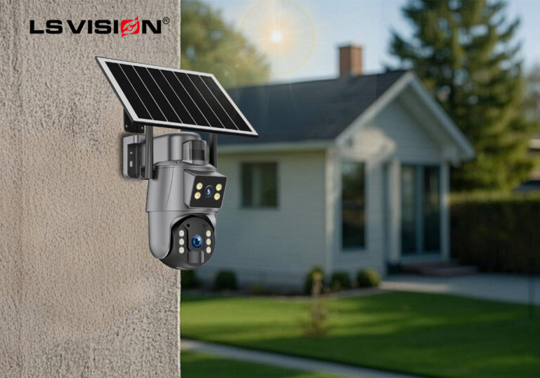 LS VISION-Solar outdoor camera for home