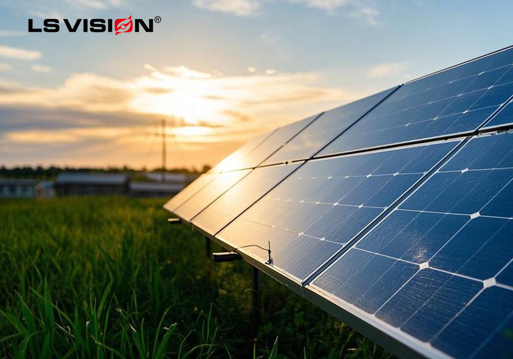 LS VISION-trail camera solar panel for extended outdoor operation