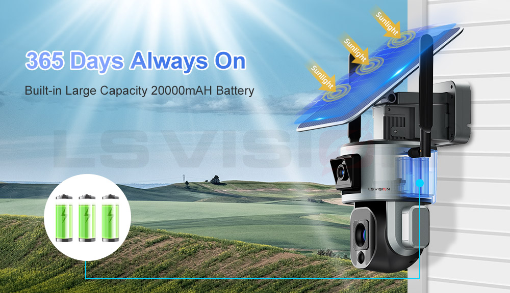 LS VISION-Solar Security Cameras LS-MS1