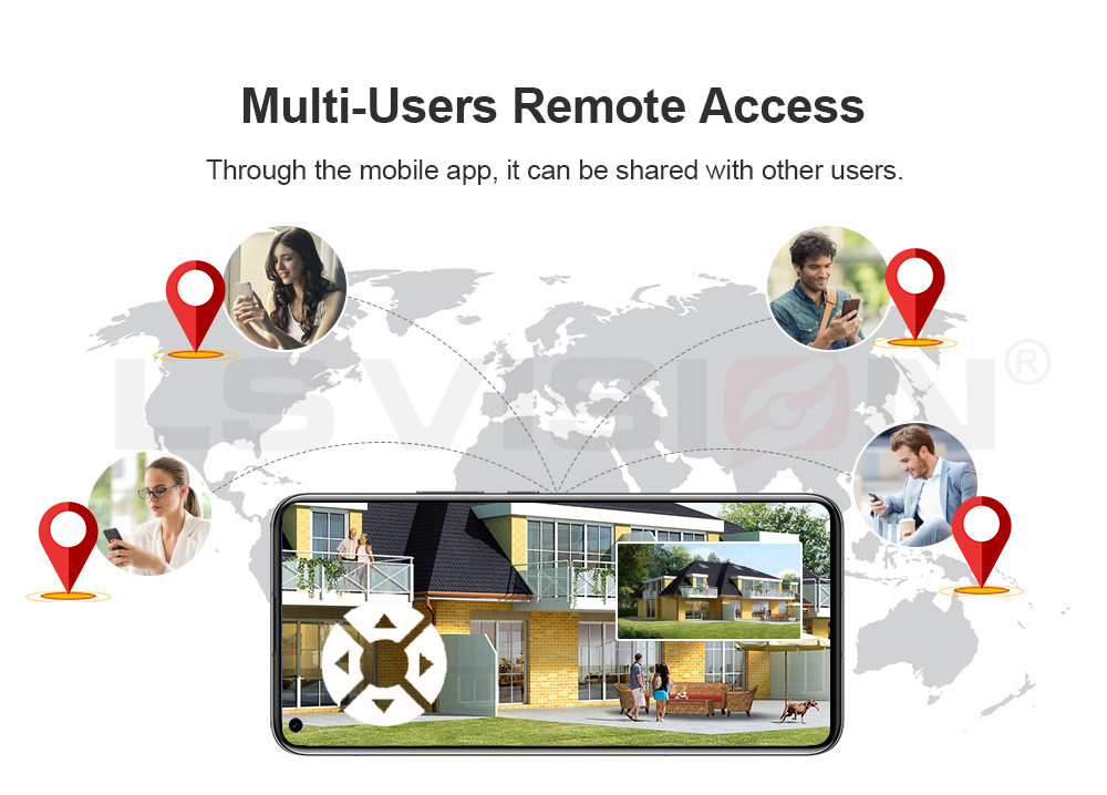 LS VISION-Solar Camera LS-4GS22-Remote Access and Control