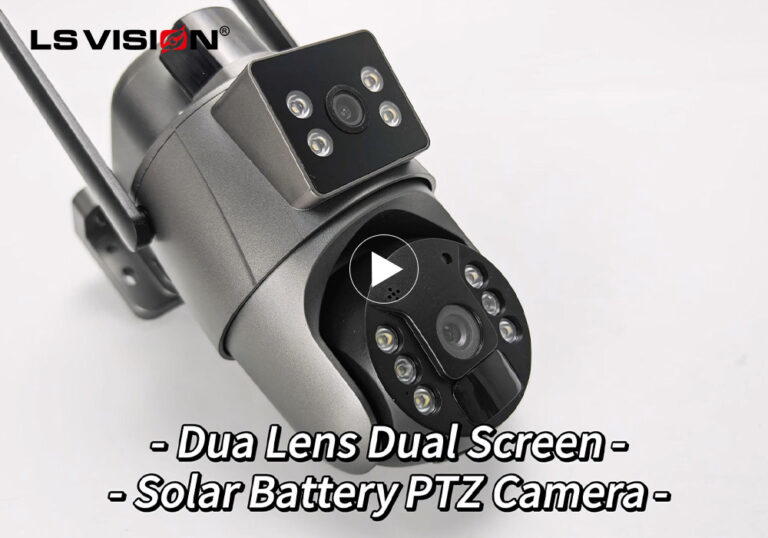 LS VISION-LS-WS22 Unboxing: Solar-Powered 4G Camera For Rugged Outdoor Security