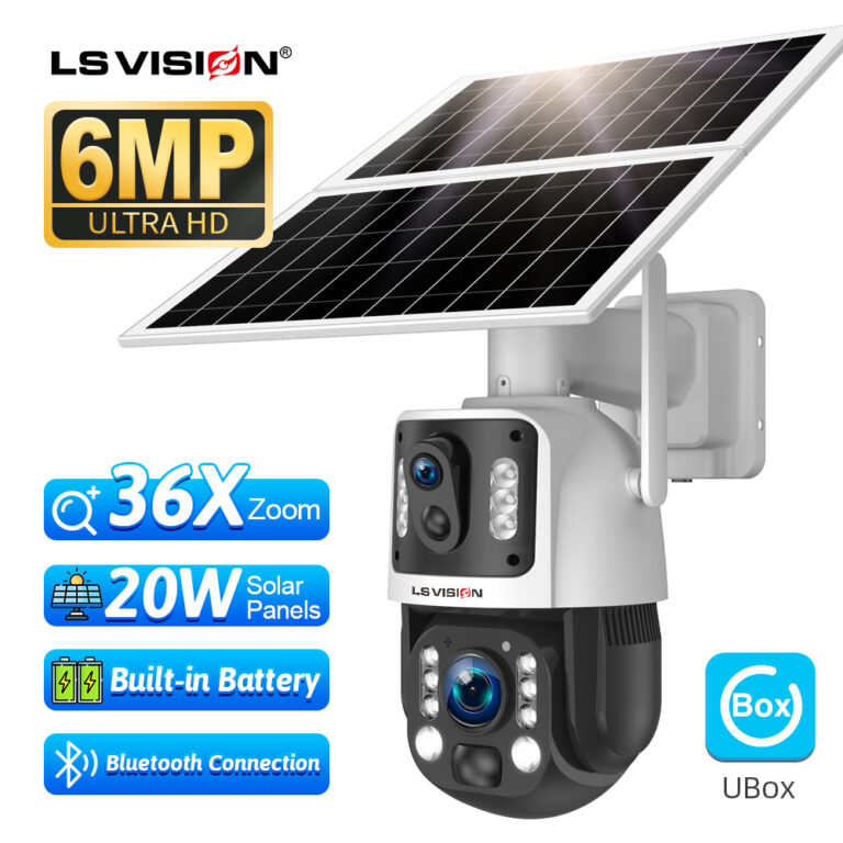 Ls Vision Ubox 4g Cellular Solar Camera